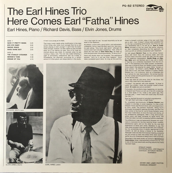 The Earl Hines Trio - Here Comes Earl "Fatha" Hines (Vinyl, LP, Alb...