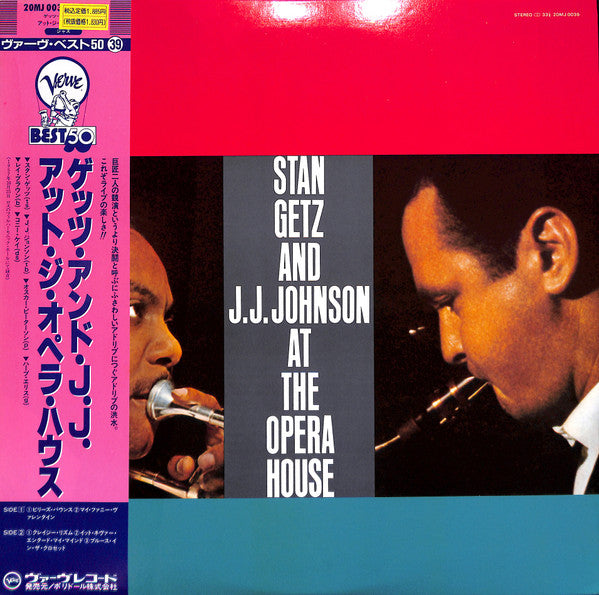 Stan Getz - At The Opera House (Vinyl, LP, Album, Reissue, Stereo)