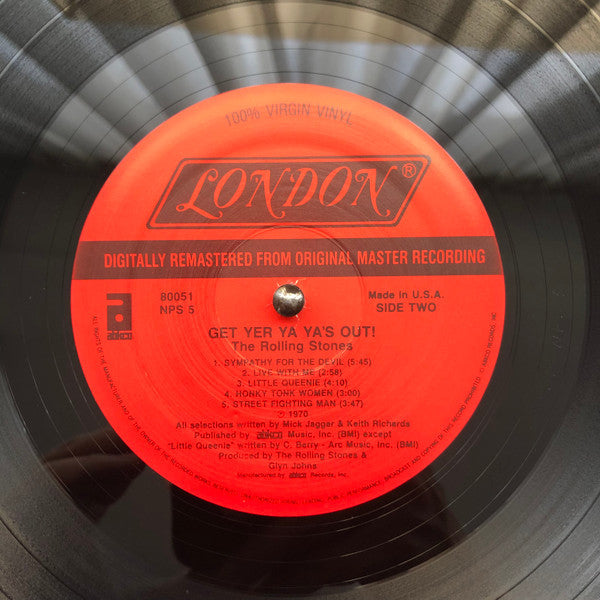 The Rolling Stones - Get Yer Ya Ya's Out (Vinyl, LP, Album, Reissue, Remastered) Very Good (VG) / Very Good Plus (VG+)