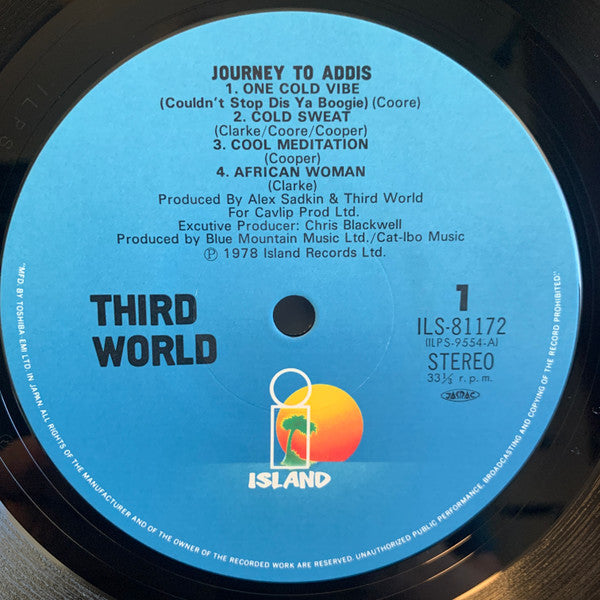 Third World - Journey To Addis (Vinyl, LP, Album) Very Good Plus (VG+) / Very Good Plus (VG+)