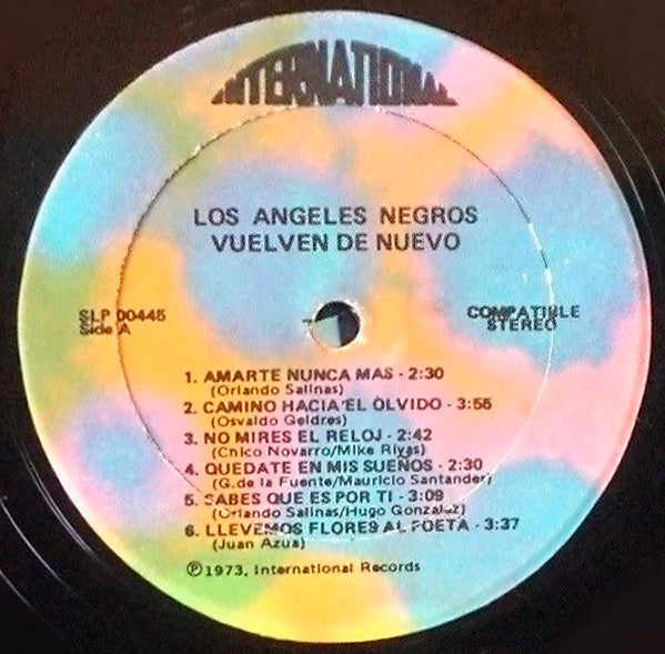 Los Angeles Negros - Vuelven De Nuevo (Vinyl, LP, Album) Good Plus (G+) / Very Good (VG)