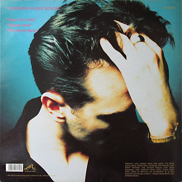 Morrissey - Everyday Is Like Sunday (Vinyl, 12", 45 RPM, Single) Very Good Plus (VG+) / No Cover