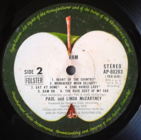 Paul & Linda McCartney - Ram (Vinyl, LP, Album)