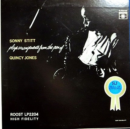 Sonny Stitt - Sonny Stitt Plays Arrangements From The Pen Of Quincy Jones (Vinyl, LP, Album, Reissue, Mono) Very Good (VG) / Very Good Plus (VG+)