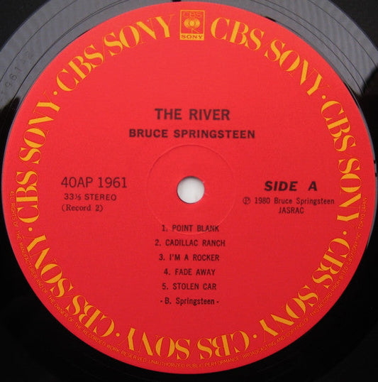 Bruce Springsteen - The River (2xVinyl, LP, Album, Repress, Stereo) Very Good Plus (VG+) / Very Good (VG)