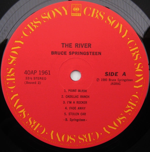 Bruce Springsteen - The River (Vinyl, LP, Album, Repress, Stereo)