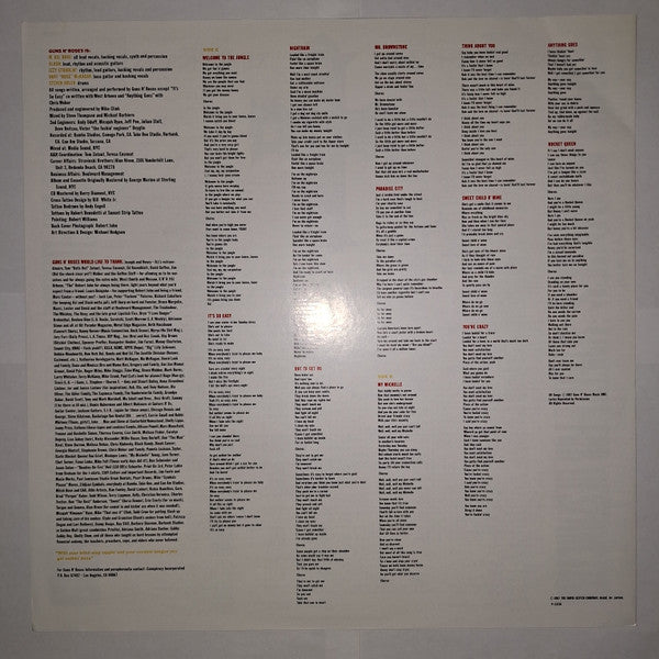 Guns N' Roses - Appetite For Destruction (Vinyl, LP, Album)