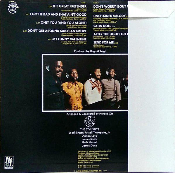 The Stylistics - Once Upon A Juke Box (Vinyl, LP, Album) Very Good (VG) / Very Good (VG)