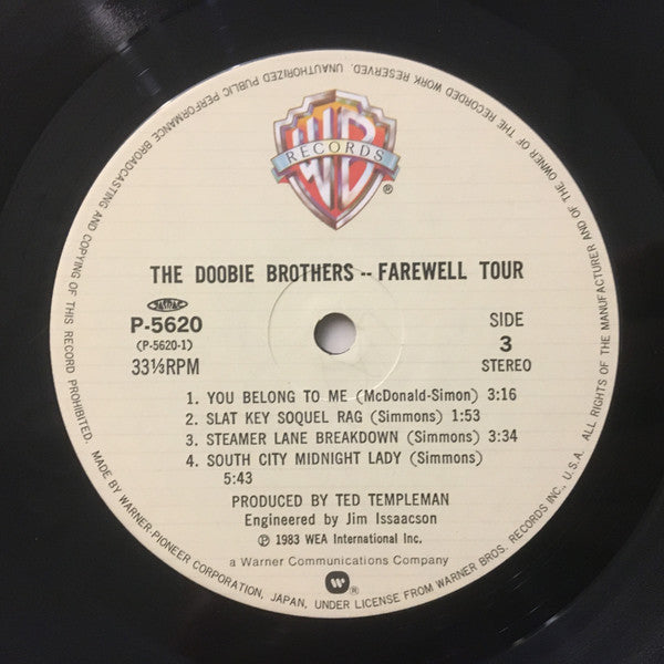 The Doobie Brothers - Farewell Tour (Vinyl, LP, Album)