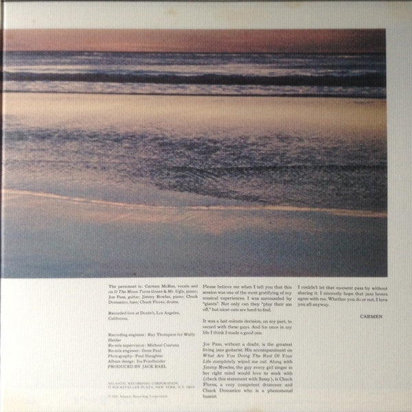 Carmen McRae - The Great American Songbook (Vinyl, LP, Album, Stereo)