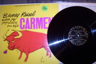 Barney Kessel - Modern Jazz Performances From Bizet's Carmen (Vinyl, LP, Album, Stereo) Very Good Plus (VG+) / Very Good Plus (VG+)