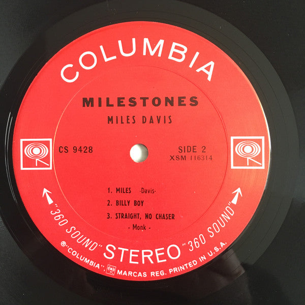 Miles Davis - Milestones (Vinyl, LP, Album, Reissue, Stereo) Near Mint (NM or M-) / Very Good (VG)