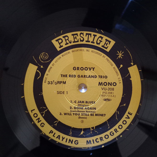The Red Garland Trio - Groovy (Vinyl, LP, Album, Reissue, Mono)