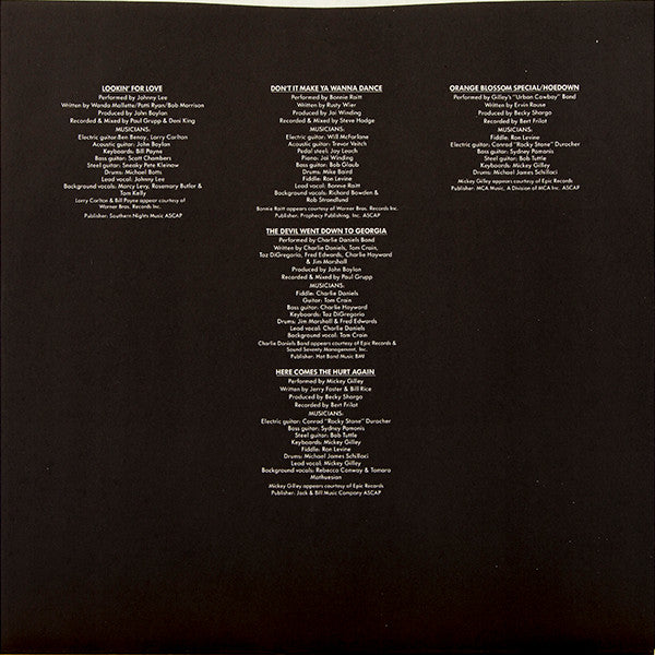 Various - Urban Cowboy (Original Motion Picture Soundtrack) (2xVinyl, LP, Compilation) Very Good (VG) / Good Plus (G+)