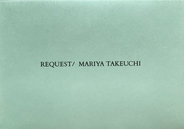 Mariya Takeuchi - Request (Vinyl, LP, Album) Very Good Plus (VG+) / Very Good Plus (VG+)