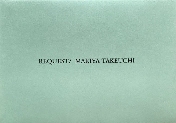 Mariya Takeuchi - Request = リクエスト (Vinyl, LP, Album) Very Good (VG) / Very Good (VG)