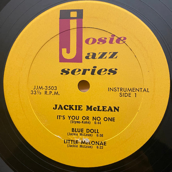 Jackie McLean Quintet - Quintet (Vinyl, LP, Album, Reissue, Mono) Very Good Plus (VG+) / Good Plus (G+)