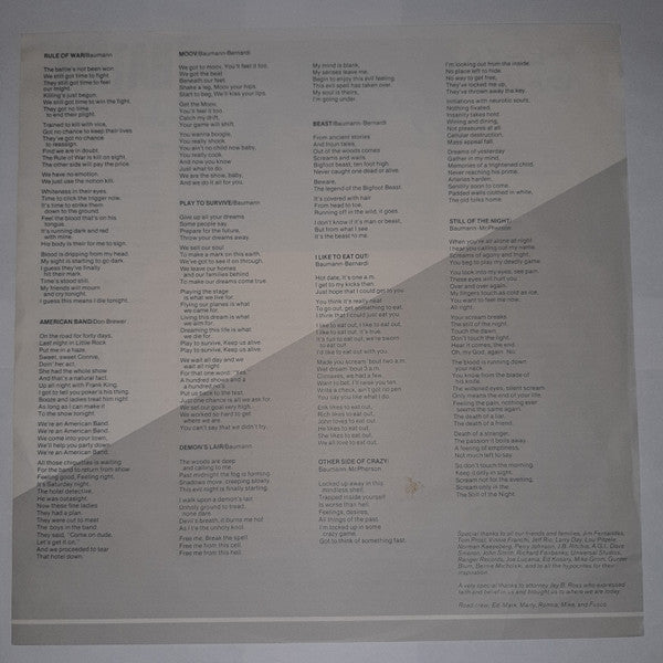 Hatrik - The Beast (Vinyl, LP, Album) Very Good Plus (VG+) / Very Good (VG)