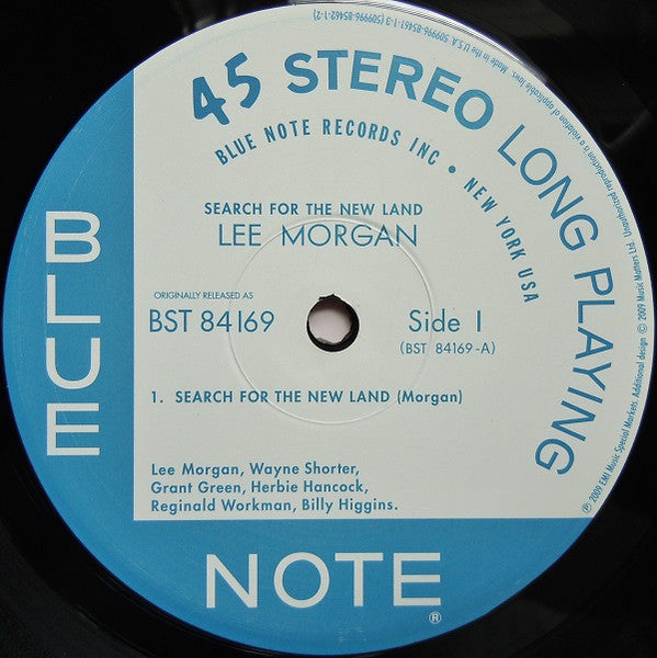 Lee Morgan - Search For The New Land (2xVinyl, LP, 45 RPM, Album, Limited Edition, Reissue, Stereo) Very Good Plus (VG+) / Near Mint (NM or M-)