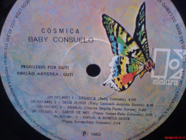 Baby Consuelo - Cosmica (Vinyl, LP, Album) Near Mint (NM or M-) / Very Good (VG)