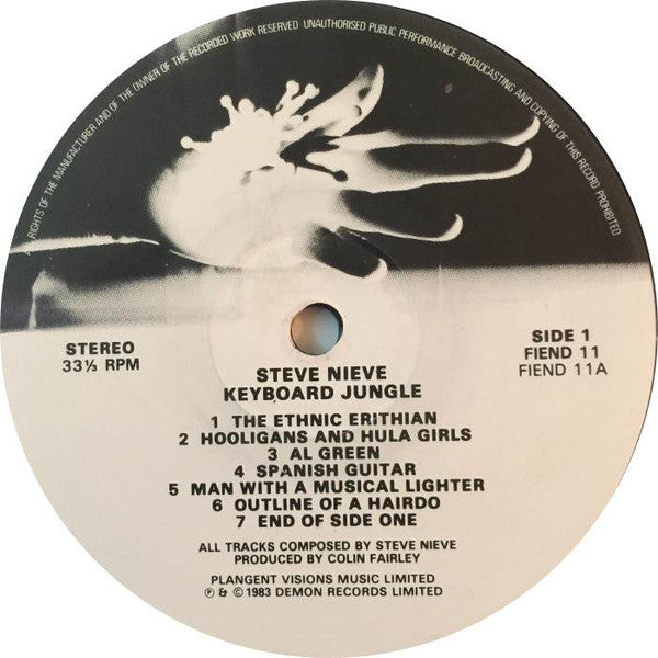 Steve Nieve - Keyboard Jungle (Vinyl, LP, Album, Stereo)