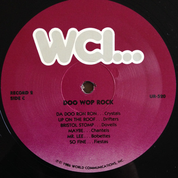 Various - Doo Wop Rock (3xVinyl, LP, Compilation) Very Good Plus (VG+) / Good Plus (G+)