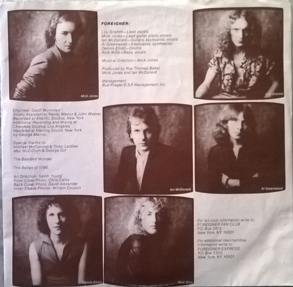 Foreigner - Head Games (Vinyl, LP, Album, Stereo) Very Good (VG) / Very Good (VG)