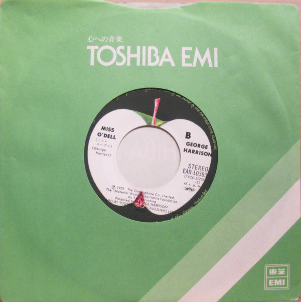 George Harrison - Give Me Love (Give Me Peace On Earth) / Miss O'De...