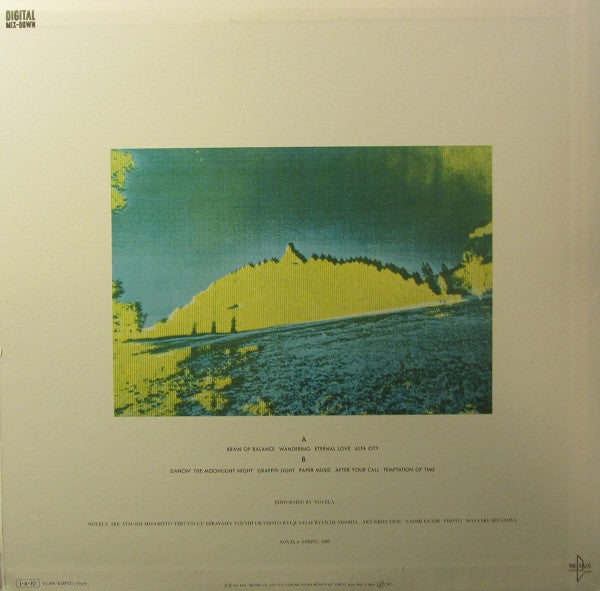 Novela - Brain Of Balance (Vinyl, LP, Album) Near Mint (NM or M-) / Very Good (VG)