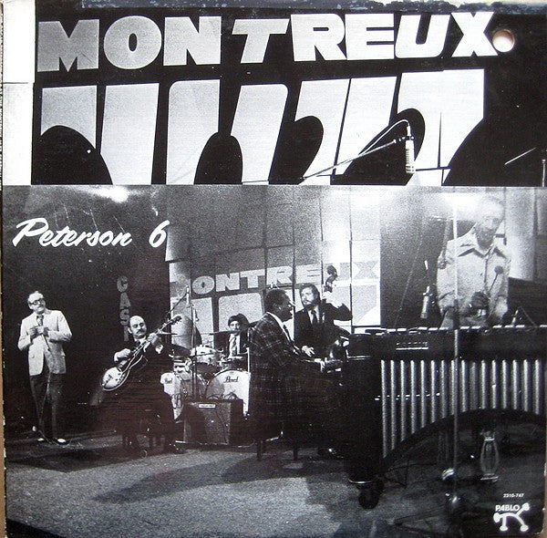 The Oscar Peterson Big 6 - The Oscar Peterson Big 6 At The Montreux Jazz Festival 1975 (Vinyl, LP, Album, Stereo) Good Plus (G+) / Good (G)