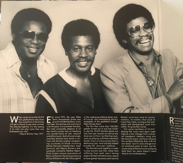 The V.S.O.P. Quintet - The Quintet (2xVinyl, LP, Album, Reissue) Very Good Plus (VG+) / Very Good (VG)
