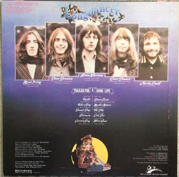 Longdancer - Trailer For A Good Life (Vinyl, LP, Album, Promo) Very Good Plus (VG+) / Very Good (VG)