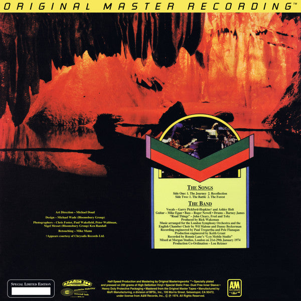 Rick Wakeman - Journey To The Center Of The Earth (Vinyl, LP, Album, Limited Edition, Numbered, Reissue, Remastered, Special Edition, Stereo) Near Mint (NM or M-) / Near Mint (NM or M-)