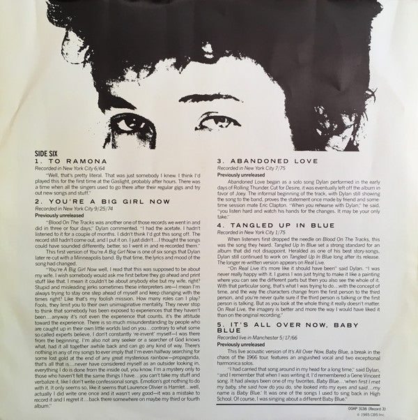 Bob Dylan - Biograph (5xVinyl, Box Set, LP, Compilation) Very Good Plus (VG+) / Very Good Plus (VG+)