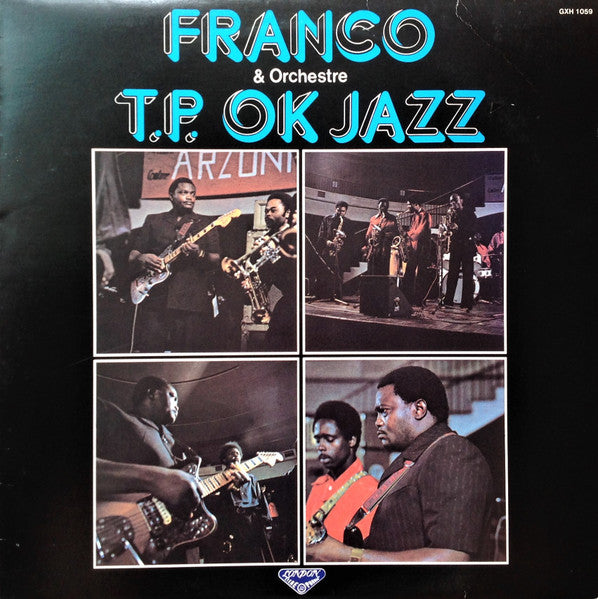 Franco - Franco & Orchestre TP. OK Jazz = フランコとTP・OK・ジャズ (Vinyl, LP, Compilation, Stereo) Very Good Plus (VG+) / Very Good Plus (VG+)