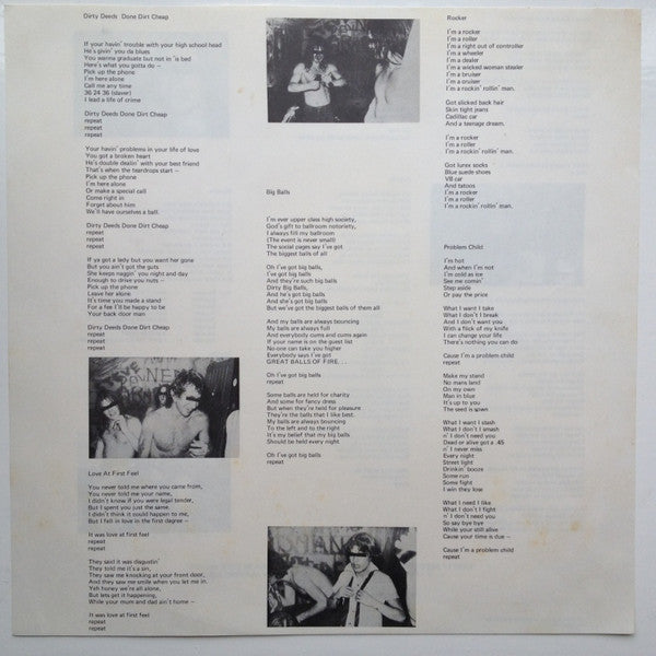 AC/DC - Dirty Deeds Done Dirt Cheap (Vinyl, LP, Album, Reissue, Stereo) Near Mint (NM or M-) / Near Mint (NM or M-)