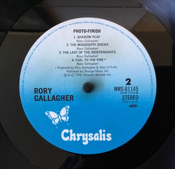 Rory Gallagher - Photo-Finish (Vinyl, LP, Album)