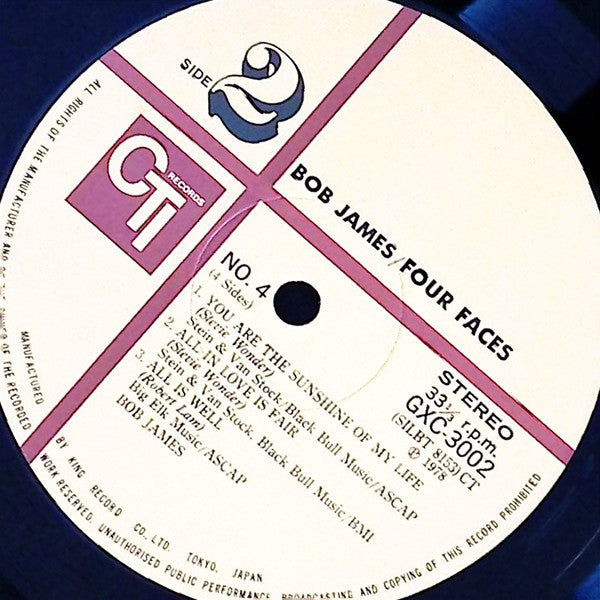 Bob James - Four Faces (Vinyl, LP, Compilation)