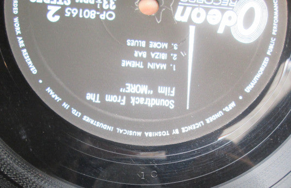 Pink Floyd - Soundtrack From The Film "More" (Vinyl, LP, Album, Rei...
