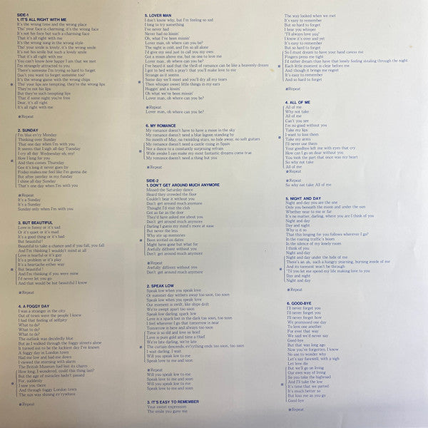 Yasuko Agawa - All Right With Me (Vinyl, LP, Album, Stereo)