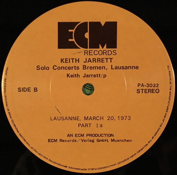 Keith Jarrett - Solo Concerts: Bremen / Lausanne (Box Set, Vinyl, L...