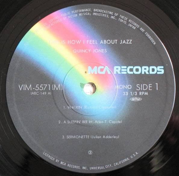 Quincy Jones - This Is How I Feel About Jazz (Vinyl, LP, Album, Reissue) Very Good Plus (VG+) / Very Good Plus (VG+)