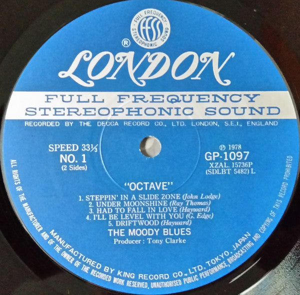 The Moody Blues - Octave (Vinyl, LP, Album)