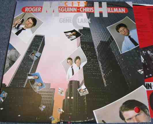 McGuinn, Clark & Hillman - City (Vinyl, LP, Album) Very Good (VG) / Good Plus (G+)