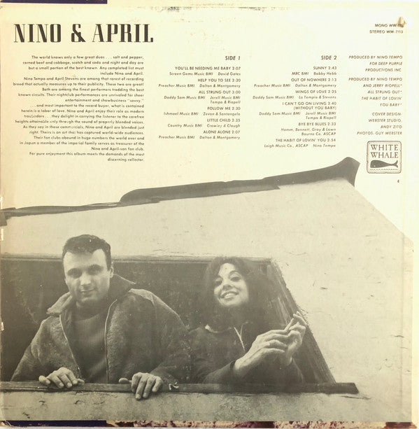 Nino Tempo & April Stevens - All Strung Out (Vinyl, LP, Album, Stereo) Very Good (VG) / Good Plus (G+)