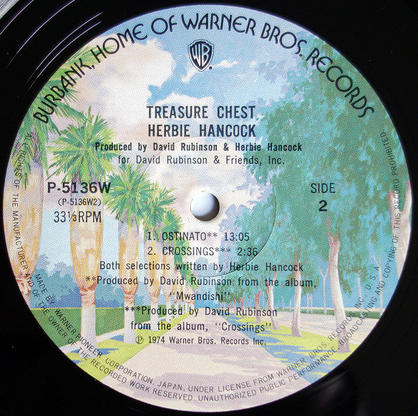 Herbie Hancock - Treasure Chest (2xVinyl, LP, Compilation) Very Good Plus (VG+) / Very Good (VG)