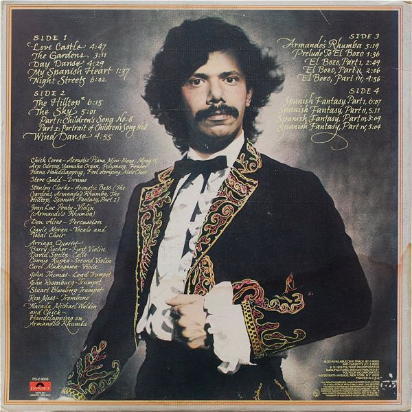 Chick Corea - My Spanish Heart (Vinyl, LP, Album, Stereo)