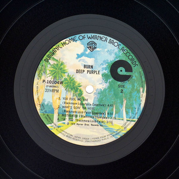 Deep Purple - Burn (Vinyl, LP, Album, Reissue)