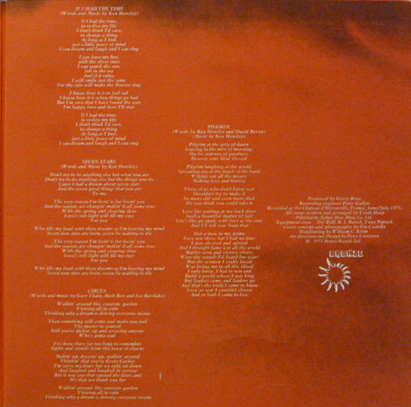 Uriah Heep - Sweet Freedom (Vinyl, LP, Album, Stereo) Good Plus (G+) / Very Good (VG)