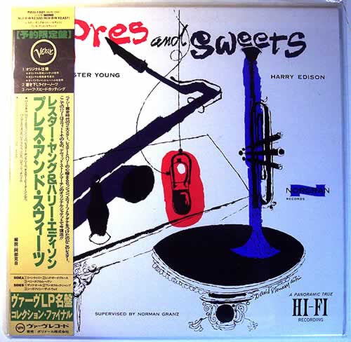 Lester Young - Pres & Sweets (Vinyl, LP, Album, Limited Edition, Reissue, Mono) Near Mint (NM or M-) / Very Good Plus (VG+)